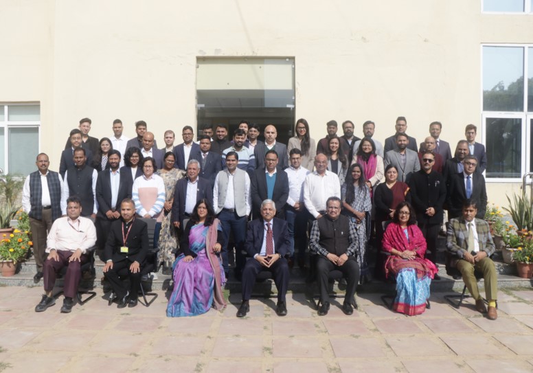 Visit of Sh. Manish Sinha, Member (F) for inauguration of Capacity Building Workshop on WTO Issues and Electronics & Telecom Sector In India