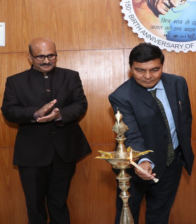 Visit of Sh. P D Vaghela, Chairman TRAI to Inaugurate  Common Induction Training of IP&TAFS, IRRS & ITS