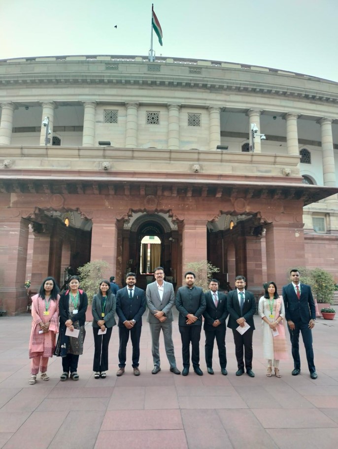 Officer Trainees of IRRS 2021- 2022 Batch visit to DCPW New Delhi Induction Training Program