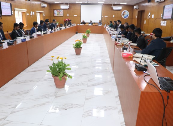 Visit of Sh. P D Vaghela, Chairman TRAI to Inaugurate  Common Induction Training of IP&TAFS, IRRS & ITS