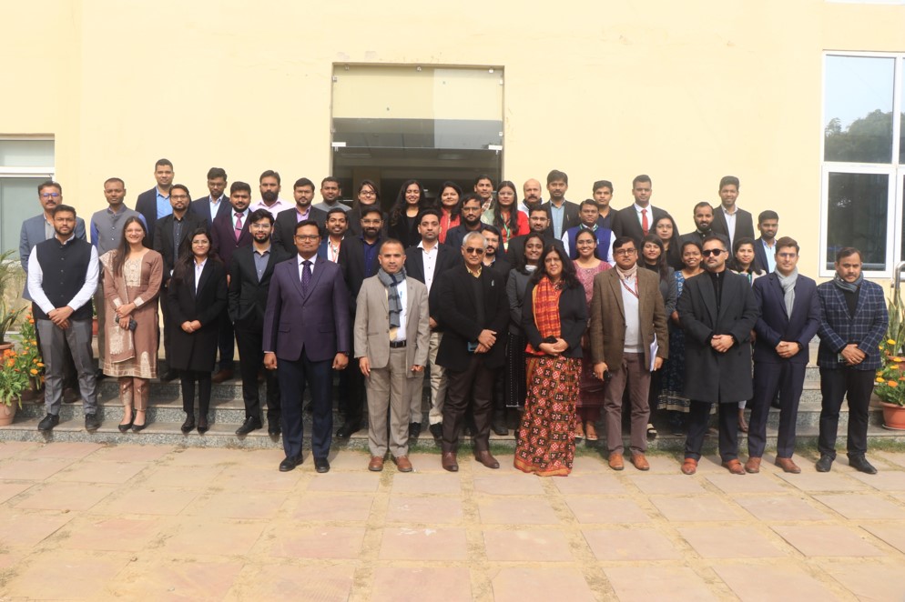 Visit of Dr. Neeraj Mittal, Chairman DCC & Secretary (Telecom) during Common Induction Training