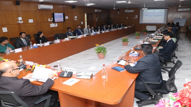 Visit of Sh. P D Vaghela, Chairman TRAI to Inaugurate  Common Induction Training of IP&TAFS, IRRS & ITS