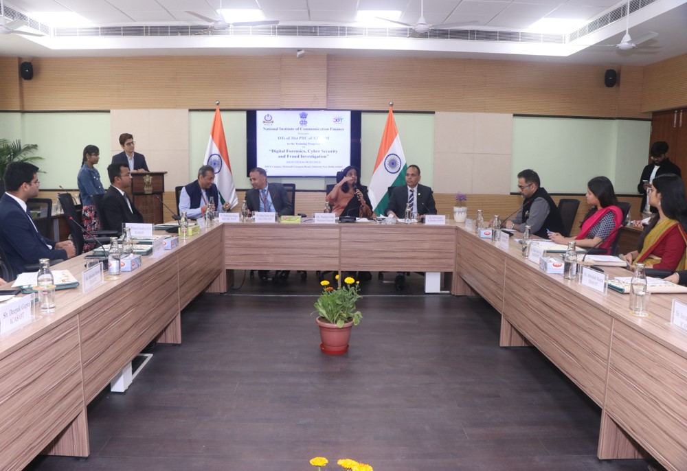 Officer Trainees of 31st PTC of AJNIFM for Training on Digital Forensics, Cyber Security and Fraud InvestigationOfficer Trainees of 31st PTC of AJNIFM for Training on Digital Forensics, Cyber Security and Fraud Investigation