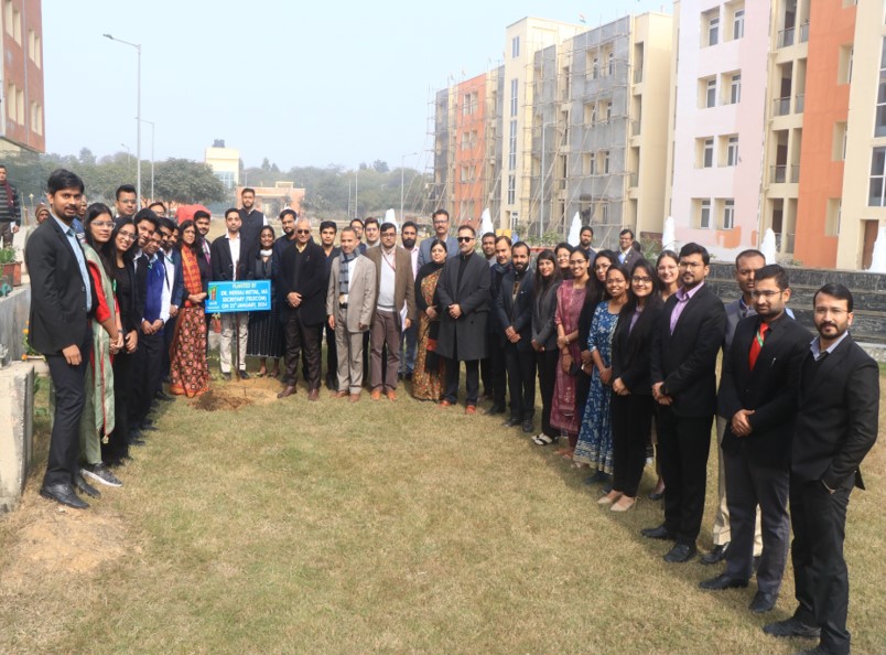 Visit of Dr. Neeraj Mittal, Chairman DCC & Secretary (Telecom) during Common Induction Training