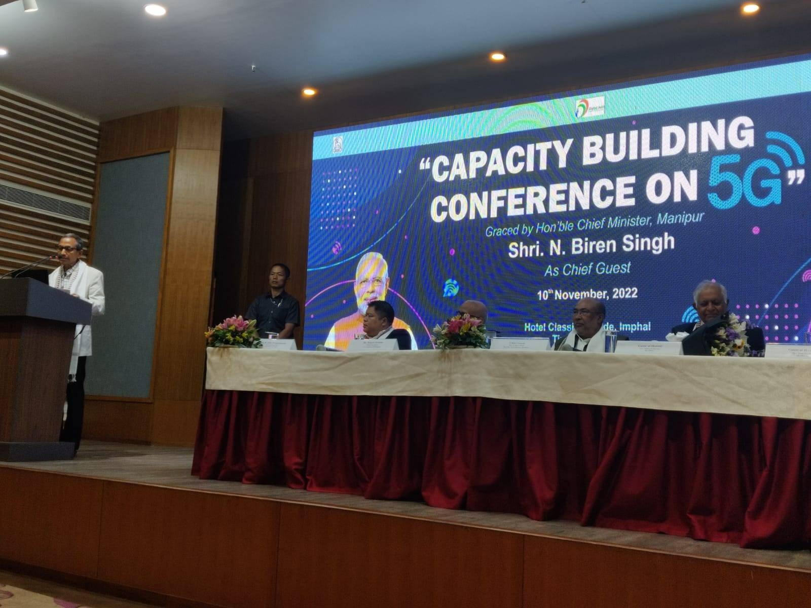 One Day Capacity Building Conference on 5G @ Manipur on November 10, 2022
