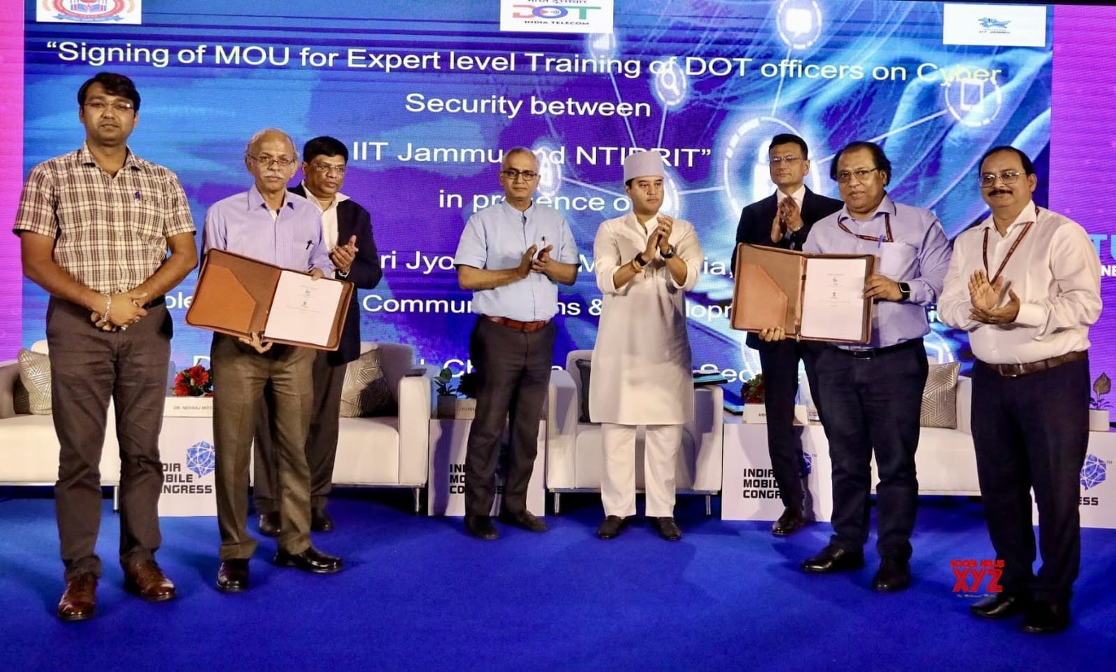 Signing of MoU of NTIPRIT with IIT Jammu